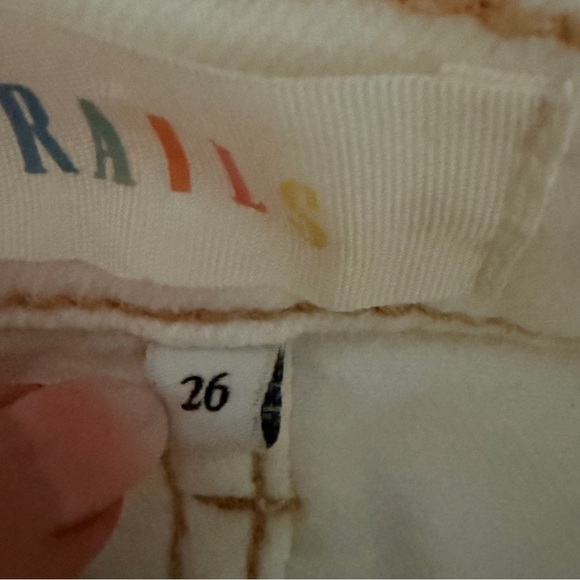 Rails Broadway White Denim Midi Skirt - Picture 16 of 16